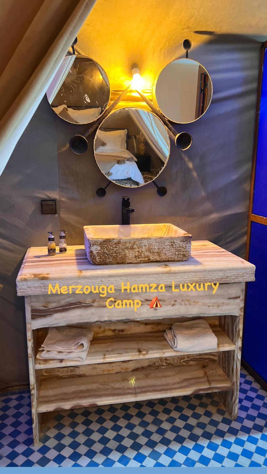 Merzouga Hamza Luxury Camp Esterno foto