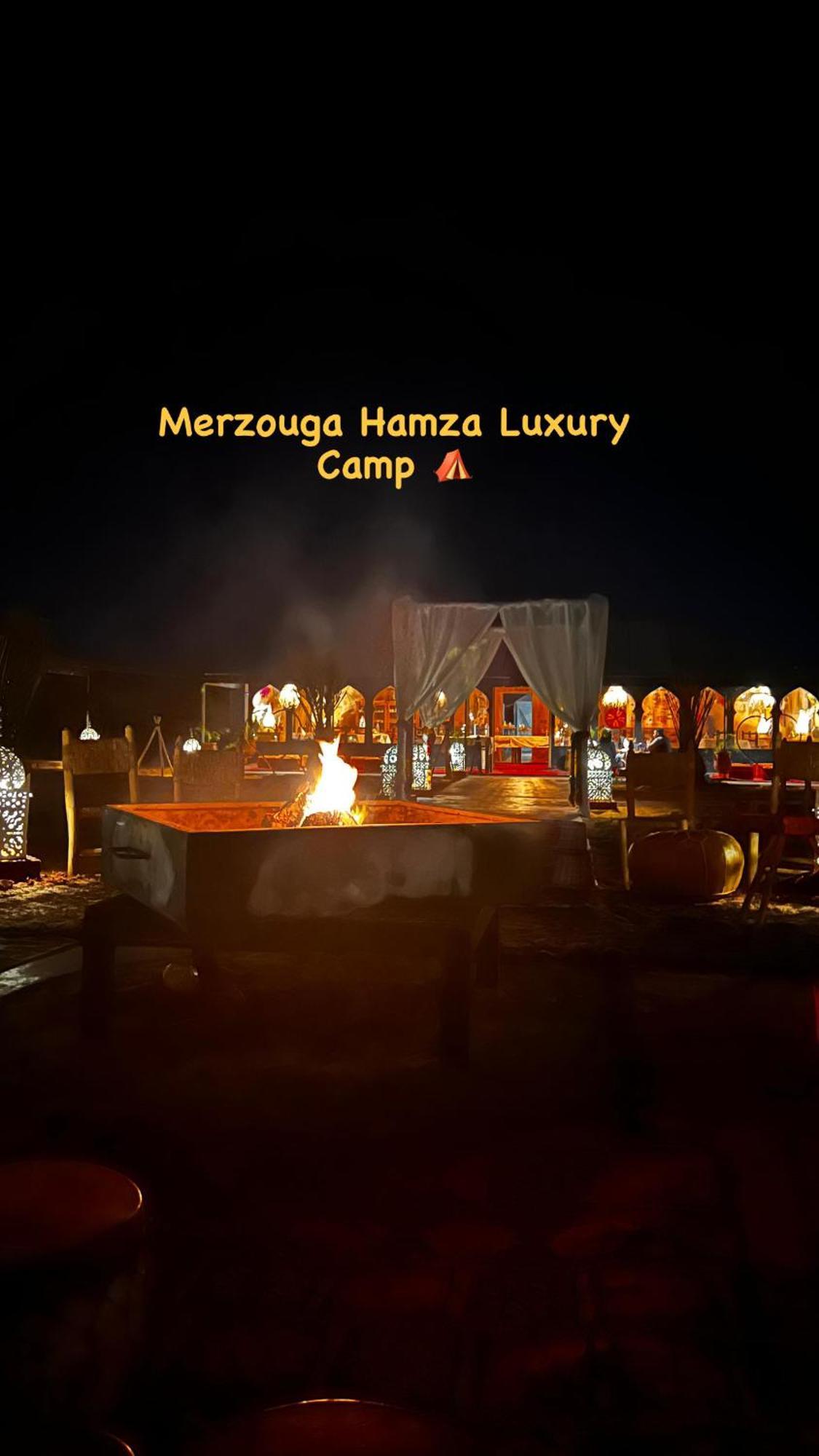 Merzouga Hamza Luxury Camp Esterno foto