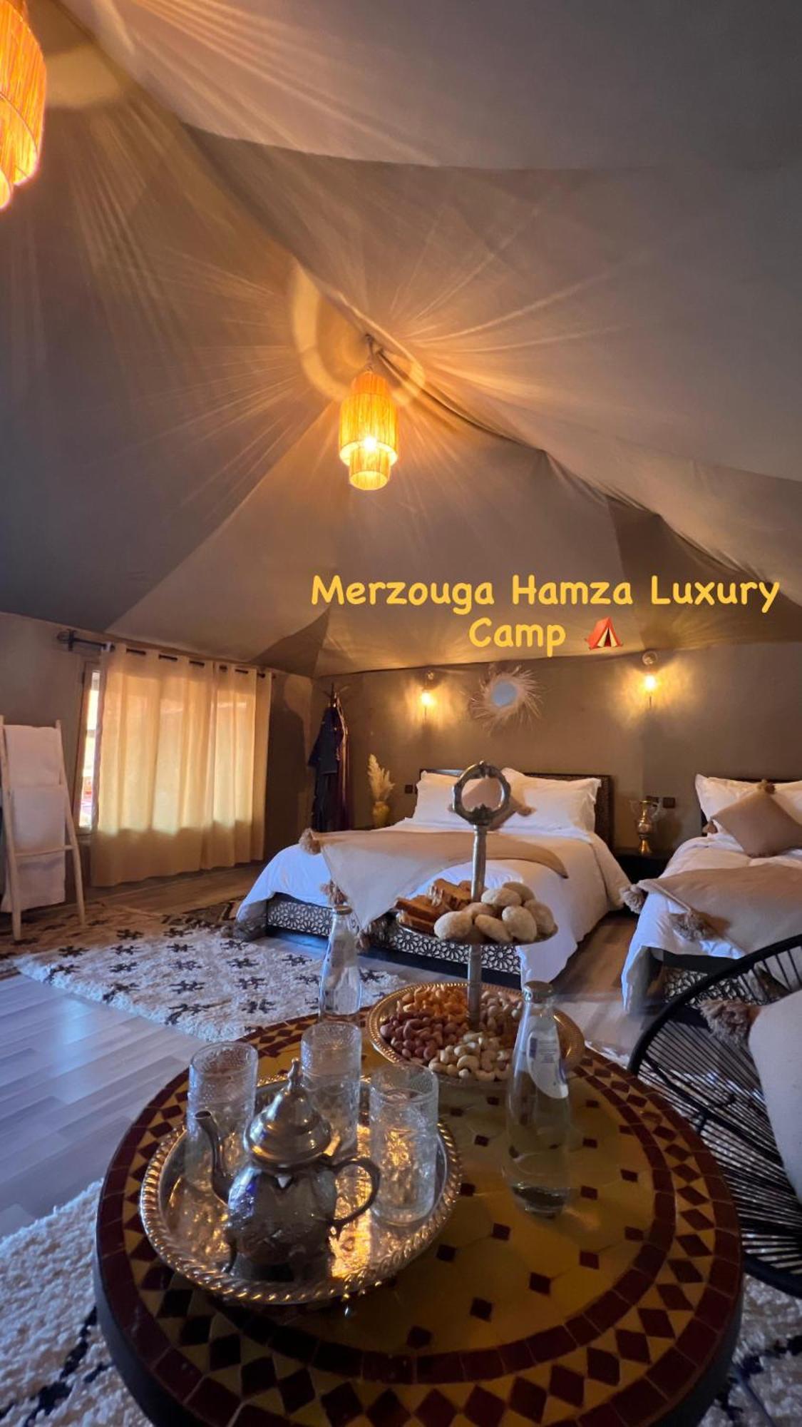 Merzouga Hamza Luxury Camp Esterno foto