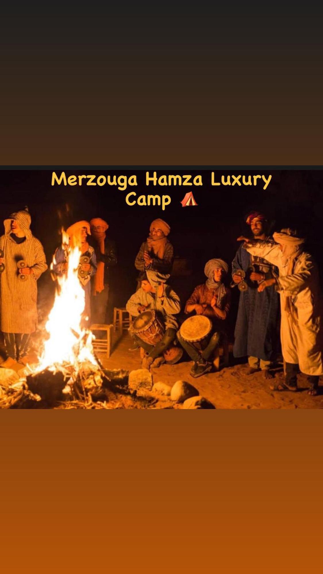 Merzouga Hamza Luxury Camp Esterno foto