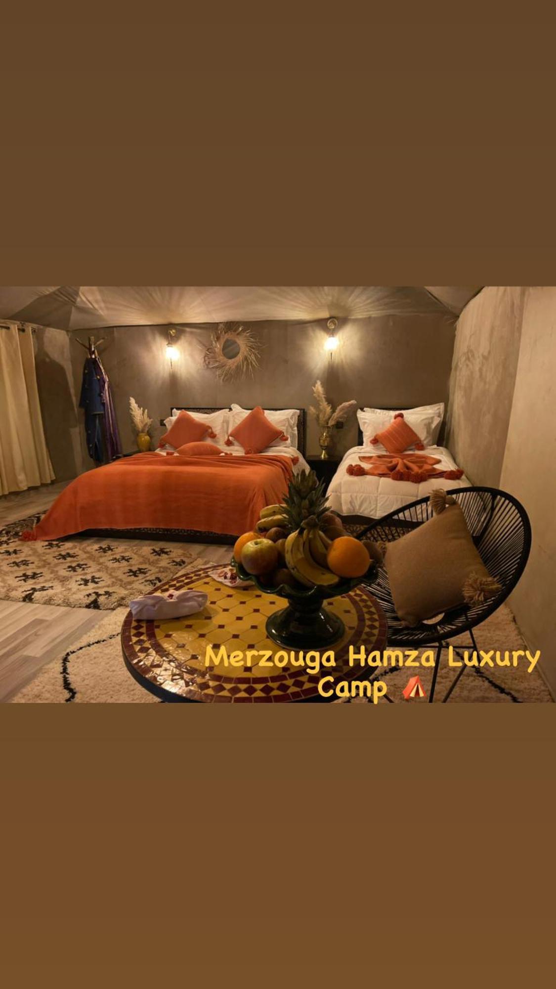 Merzouga Hamza Luxury Camp Esterno foto