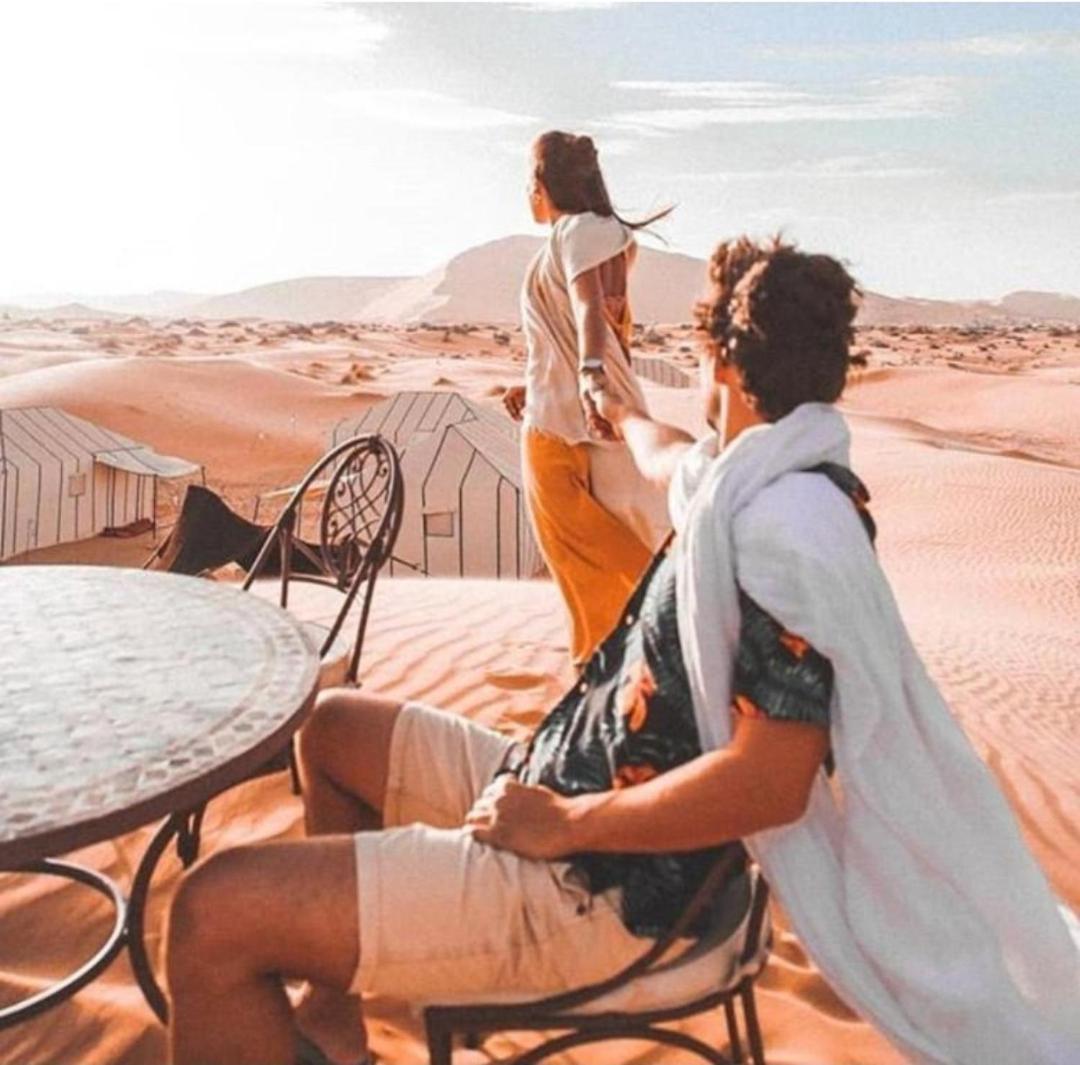 Merzouga Hamza Luxury Camp Esterno foto
